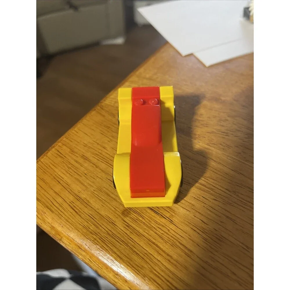 2009 General Mills Cereal Box Lego Racers - Red/yellow Race Car